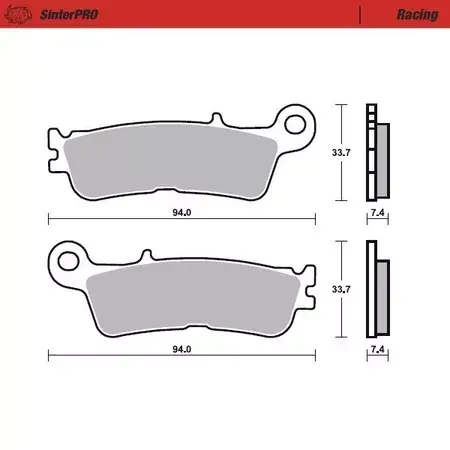 Sofort Bestellen Bremsbeläge vorn Moto Master 099811 Racing YZF 250 / 450