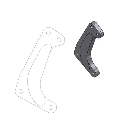 Bremssatteladapter Moto Master Racing YZF 1998 - 2006 / WRF 1998 - 2016 Bestseller
