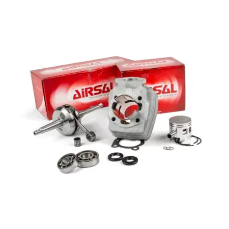Neu Motorpack Zylinder + Kurbelwelle Airsal 65ccm T3 Sport Peugeot 103 AC (Grosser Konus)