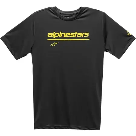 T-Shirt Alpinestars Tech Line Up Performance schwarz Zertifiziert