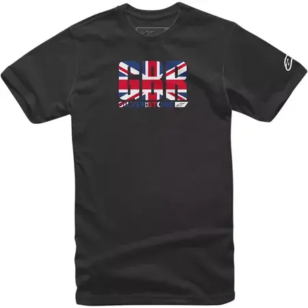 T-Shirt Alpinestars Circuits GB schwarz Echt