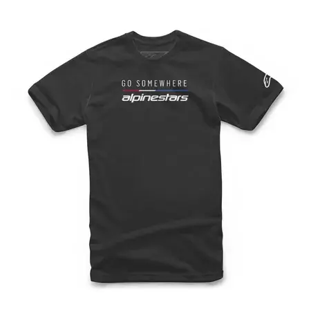 Knallerangebot T-Shirt Alpinestars Go Somewhere schwarz