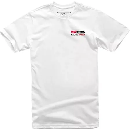 T-Shirt Alpinestars Placard weiß Heißes Angebot
