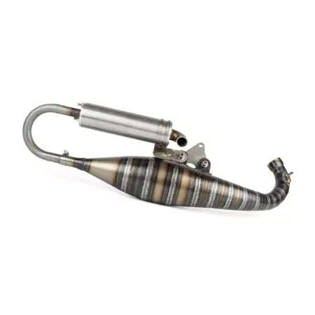 Neue Ware Auspuff Ottopuntouno R-18 70cc für Gehäuse Malossi RC-One Minarelli