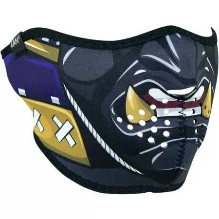 Ausverkauf Halbmaske Neopren Zanheadgear Samurai