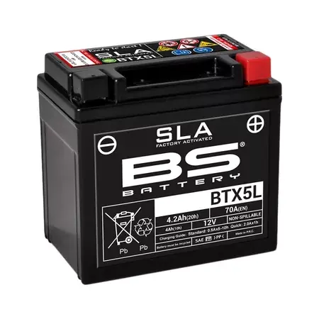Batterie SLA BS Battery BTX5L 12V - 4,2Ah Schnäppchen