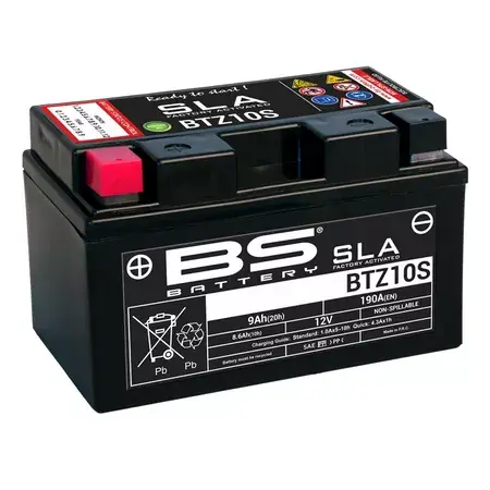 Neu Batterie SLA BS Battery BTZ10S 12V - 9Ah