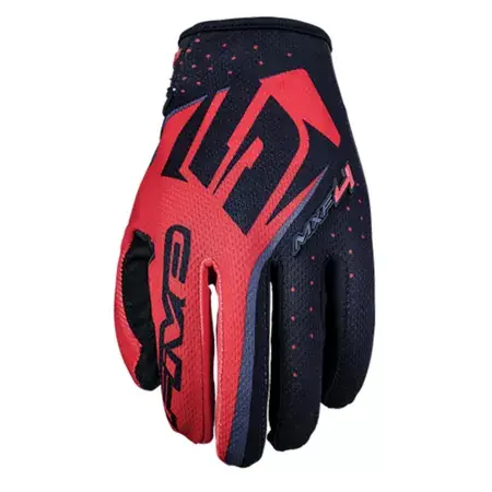 Neuheit Handschuhe MX Five MXF4 rot