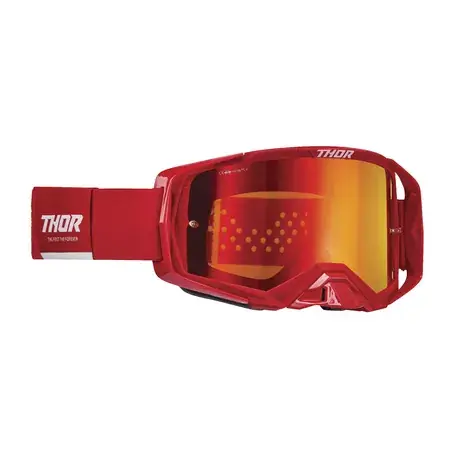 Solange Der Vorrat Reicht Crossbrille Thor Activate rot / weiß