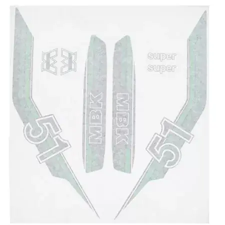Dekor Kit grün MBK 51 (8 Stck) Neue Ware