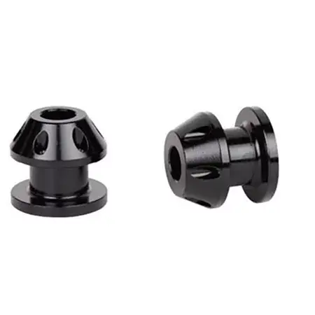 Markenware Spulen / Spool Slider (Schwinge) x2 D.10 x 125 mm schwarz