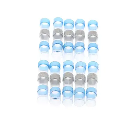 Sichere Zahlung Schrumpfschlauch Lötverbinder (x10) 2,5 - 1,5 mm blau