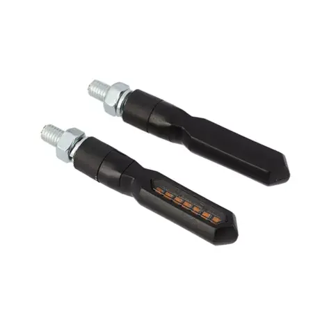 Blinker LED Blackway Quasar schwarz Finale Aktion