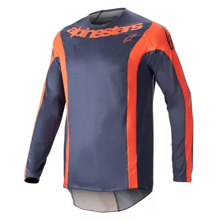 Heißes Angebot MX Jersey Alpinestars Techstar Arch navy blau/orange