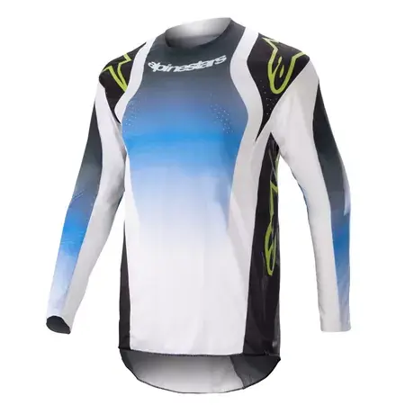 MX Jersey Alpinestars Techstar Push blau/weiß Neuheit