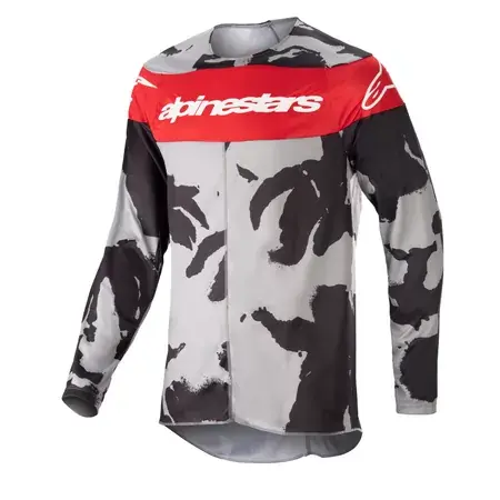 MX Jersey Alpinestars Racer Tactical camouflage/rot Schnäppchen