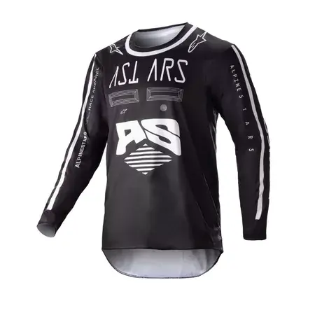 Aktuell MX Jersey Alpinestars Youth Racer Found schwarz