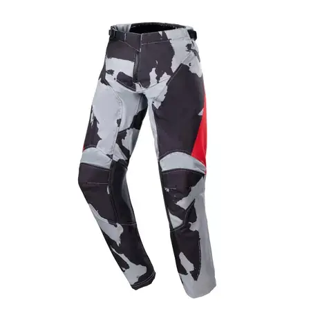MX Hose Alpinestars Kids Racer Tactical camouflage/rot Solange Der Vorrat Reicht