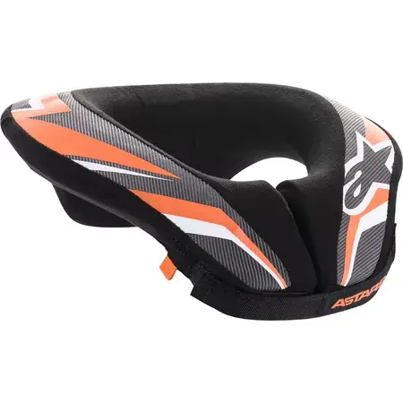Neuheit Nackenrolle Alpinestars Kids Sequence schwarz/orange