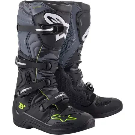 Finale Aktion Stiefel Alpinestars Tech 5 schwarz / grau / gelb